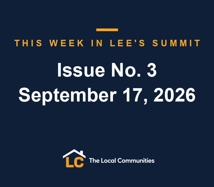 This Week in Lee's Summit, Issue No. 3, September 17, 2026