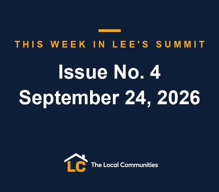 This Week in Lee's Summit, Issue No. 4, September 24, 2026
