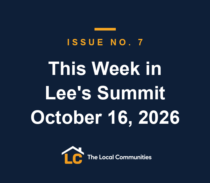This Week in Lee's Summit, Issue No. 7, October 16, 2026