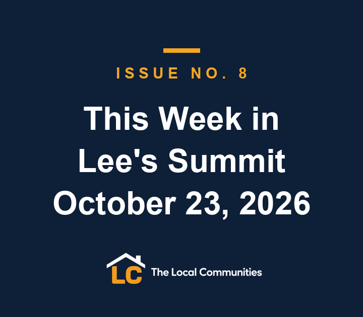 This Week in Lee's Summit, Issue No. 8, October 23, 2026